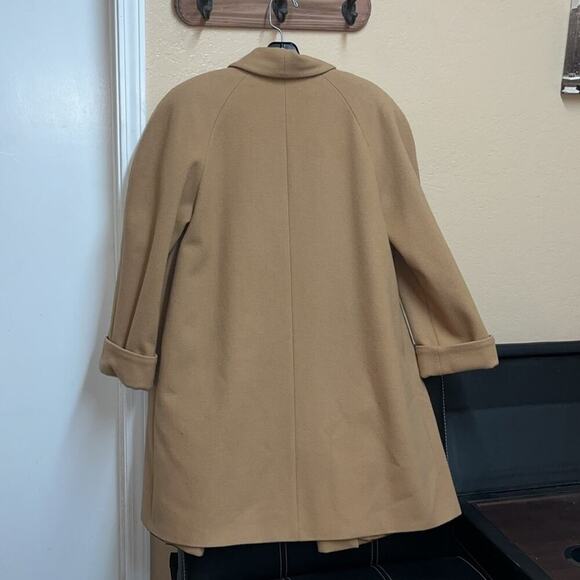 Vintage Wool Pea Coat Trench Coat size 16|2025 runway style| vogue fashion| - Picture 6 of 8